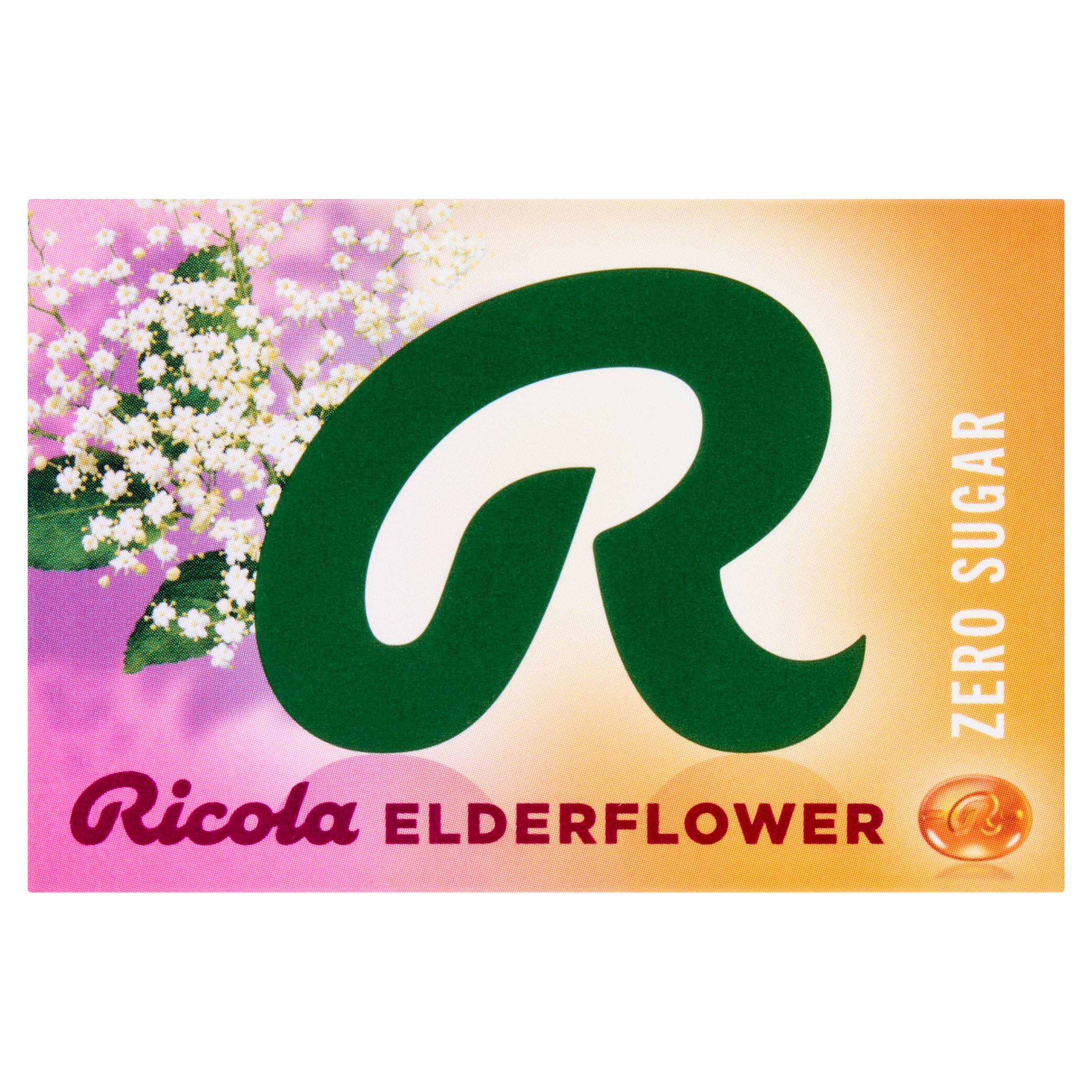Ricola 27.5g Sugare Free Elderflower Pocket Box Mint | Sainsbury