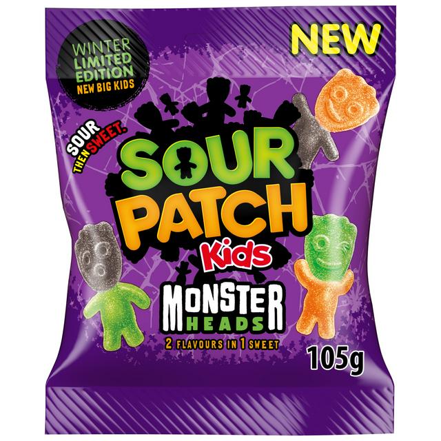 Sour Patch Kids 105g Monster Heads Candy - gallery image 1