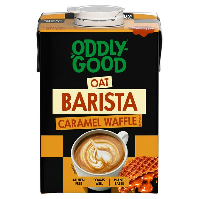 Oddly Good 500ml Caramel Waffle Flavour Oat Barista - gallery image 1
