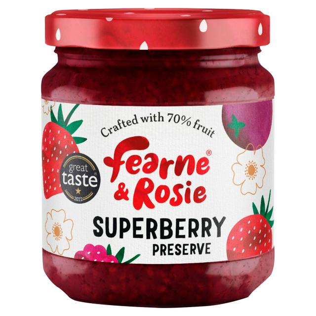 Fearne & Rosie Superberry 70% Fruit Jam - gallery image 1