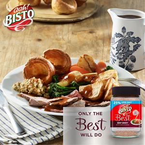 Bisto Best 350g Reduced Salt Beef Gravy Granules - gallery image 3