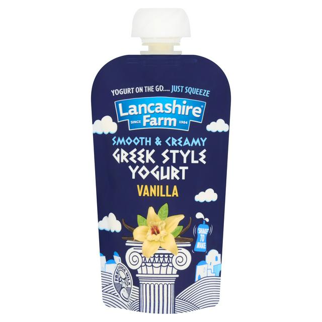 Lancashire Farm 125g Greek Style Vanilla Yoghurt - gallery image 1