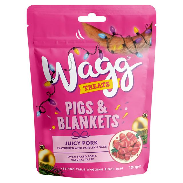 Wagg 100g Pigs & Blankets Dog Treats - gallery image 1