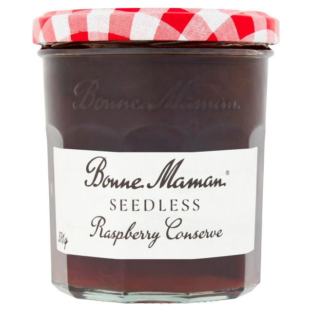 Bonne Maman 370g Seedless Raspberry Conserve - gallery image 1