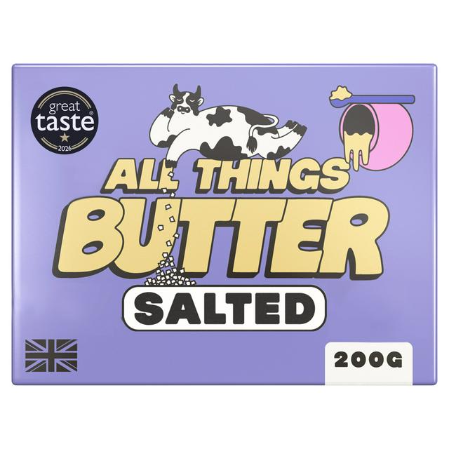 All Things Butter 200g Salted British Butter - gallery image 1