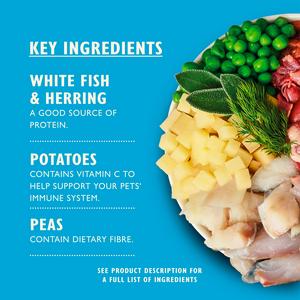 Lily's Kitchen 150g Pub Lunch Fish & Chips Wet Adult Dog Food - gallery image 2