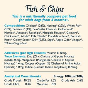 Lily's Kitchen 150g Pub Lunch Fish & Chips Wet Adult Dog Food - gallery image 4