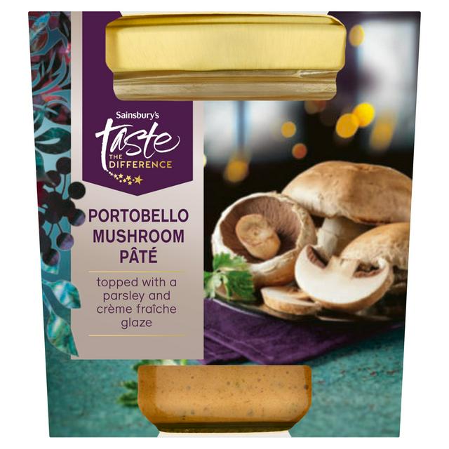Sainsbury's Portobello Mushroom Pâté, Taste the Difference - gallery image 1