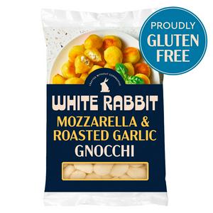 White Rabbit 350g Filled Mozzarella & Roasted Garlic Gnocchi Pasta