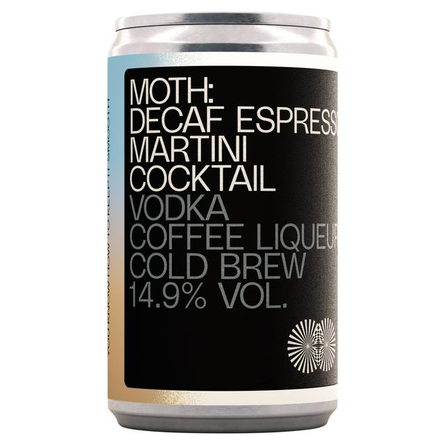 Moth 125ml Decaf Espresso Martini Cocktail - gallery image 1