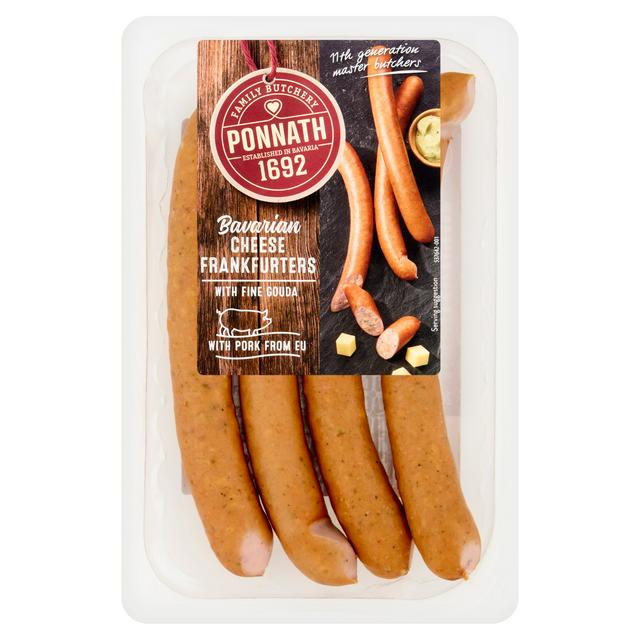 Ponnath 200g Bavarian Cheese Frankfurters - gallery image 1