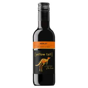 Yellow Tail 18.7cl Merlot Red Wine Minis Bottle