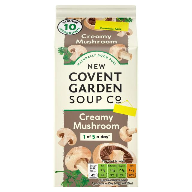 New Covent Garden Food Co. 560g Creamy Mushroom Soup - gallery image 1