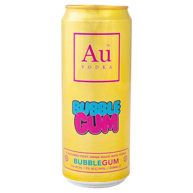 Au Vodka 330ml Bubble Gum Premix Can - gallery image 1