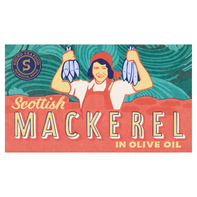 Sound Seafood 125g Scottish Mackerel in Olive Oil - gallery image 1