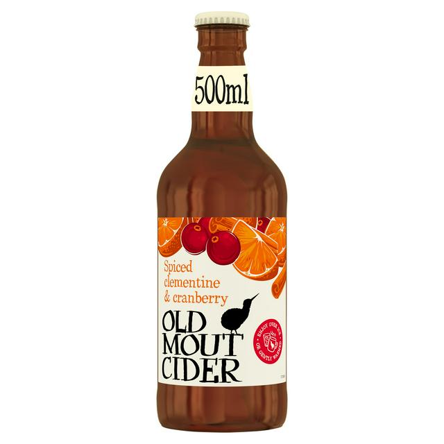 Old Mout Cider 500ml Spiced Clementine & Cranberry Bottle - gallery image 1