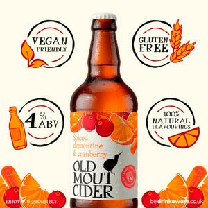 Old Mout Cider 500ml Spiced Clementine & Cranberry Bottle - gallery image 4