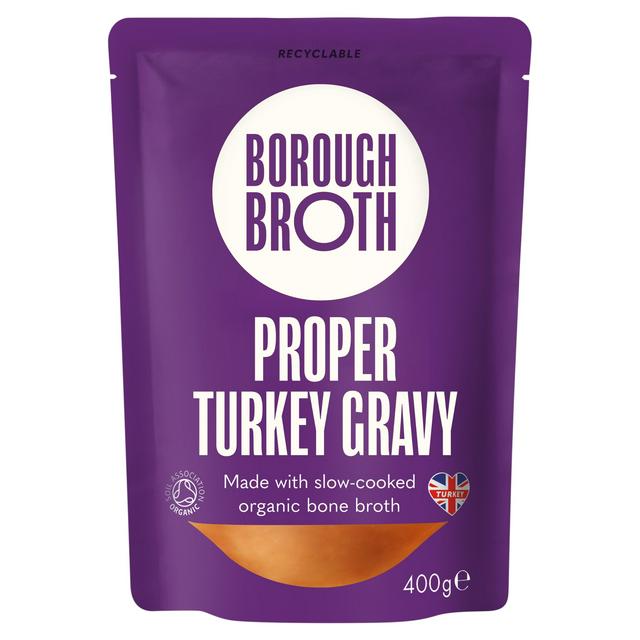 Sainsbury's 400g Borough Broth Organic Turkey Gravy - gallery image 1