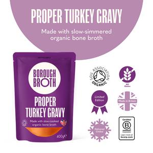 Sainsbury's 400g Borough Broth Organic Turkey Gravy - gallery image 2