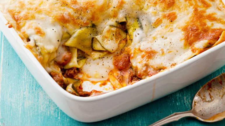 Creamy Courgette and Beef Lasagne Recipe | Sainsbury's