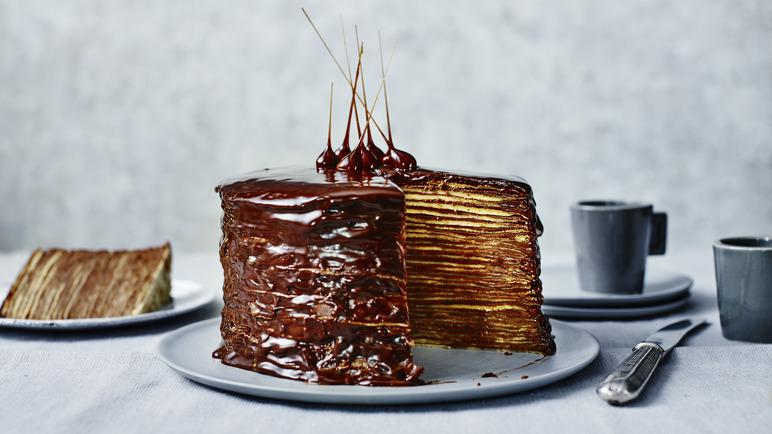 Baskin-Robbins' New Ice Cream Cake Looks Like A Pile Of Pancakes