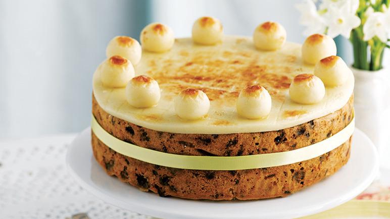 Easy Simnel Cake - Lavender and Lovage