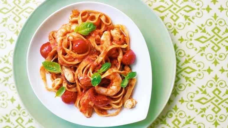 Spicy Seafood Pasta Recipe | Sainsbury's