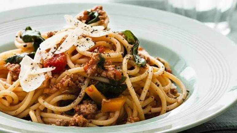 Turkey bolognese